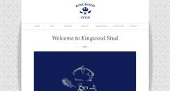 Desktop Screenshot of kingwoodstud.com